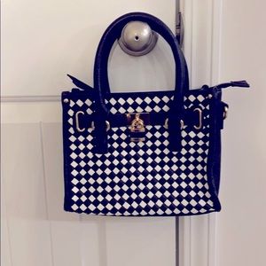 Brand New With Tags black & white crossbody purse
